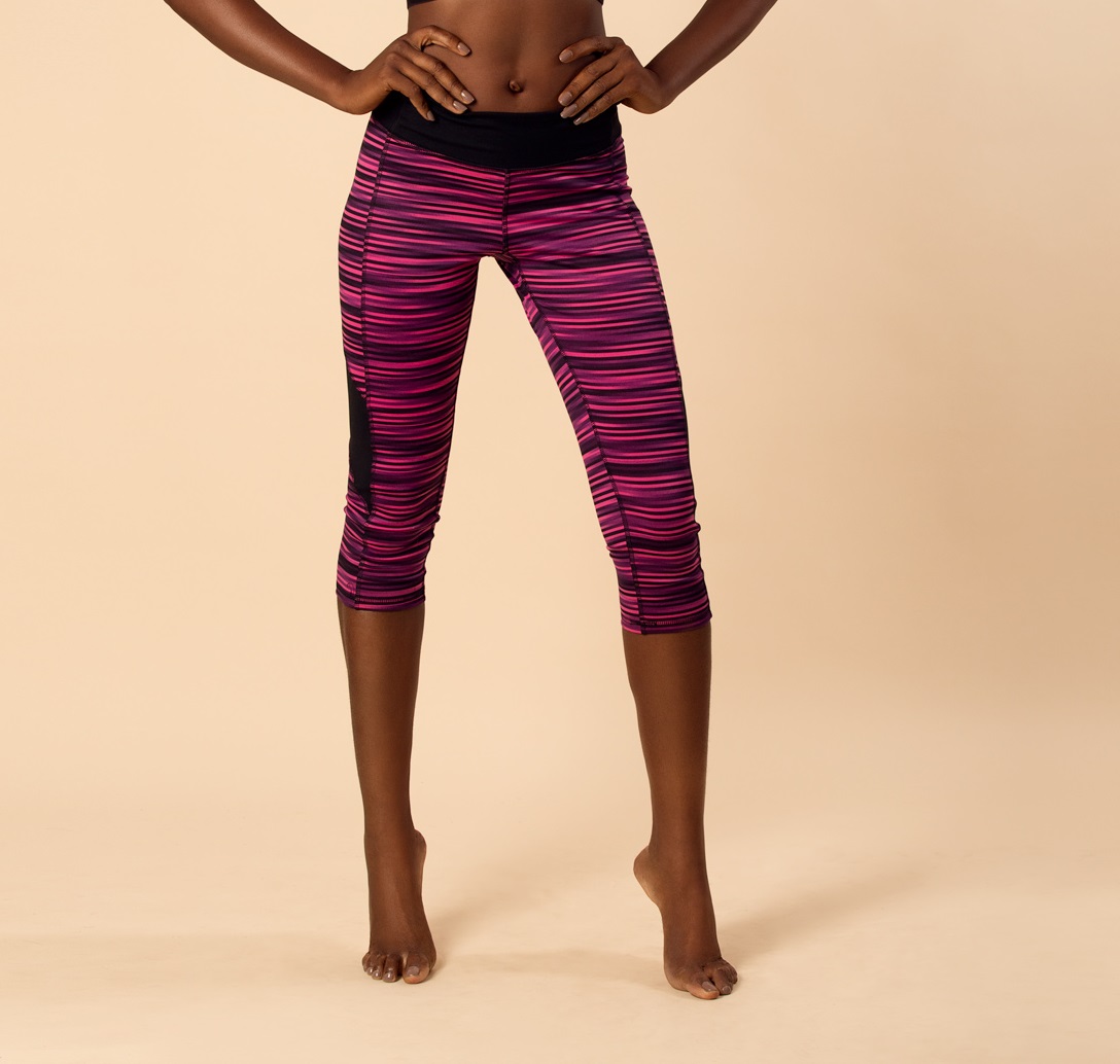 Women's Performance Blocked Capri Leggings Style – Lulu Lingerie Nigeria,  Buy online Bras, Underwear, Sleepwear- LuLu Lingerie Limited